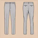 greyish brown trousers image